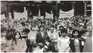 Manifestación gitana de 1978 en Burgos