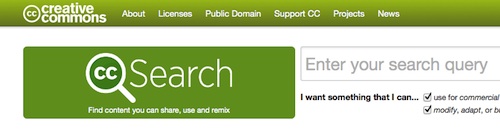creative commons search