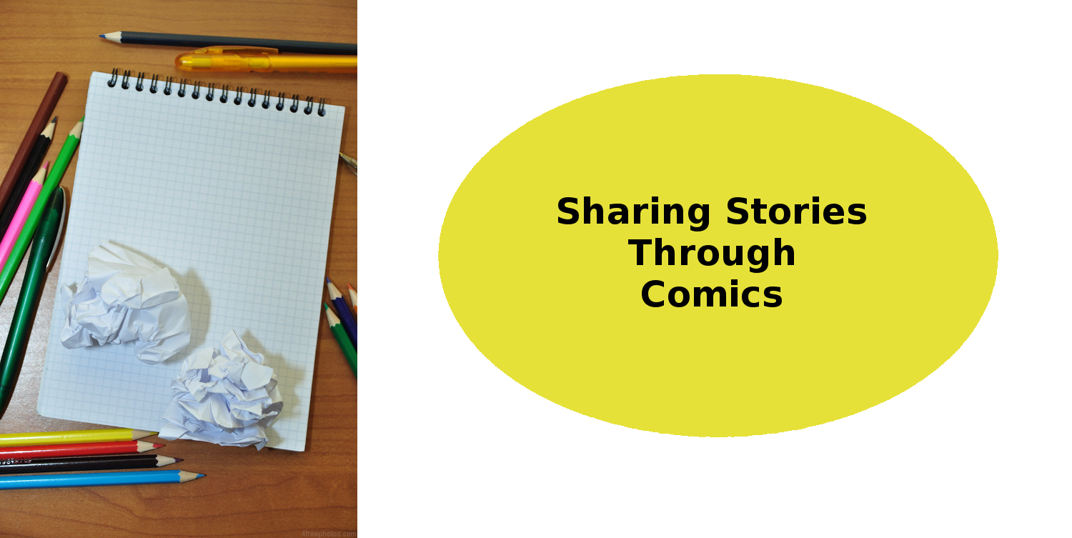 Sharing stories through comics